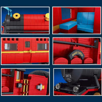 Thumbnail for Building Blocks Creator Experts RC Magic Castle Harry Potter Train Bricks Toy Construction Set Toys - 13