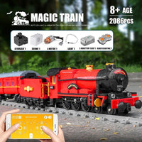 Thumbnail for Building Blocks Creator RC Magic World Castle Harry Potter Train Bricks Toys - 4