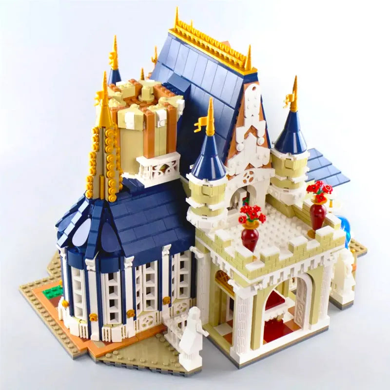 Building Blocks Expert Creator Girl Princess MOC Paradise Castle Bricks Toy Construction Set Toys - 17