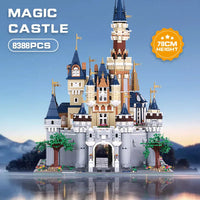 Thumbnail for Building Blocks Expert Creator Girl Princess MOC Paradise Castle Bricks Toy Construction Set Toys - 3