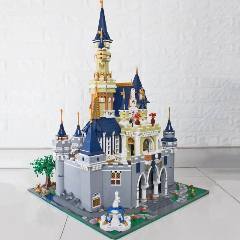 Building Blocks Expert Creator Girl Princess MOC Paradise Castle Bricks Toy Construction Set Toys - 23