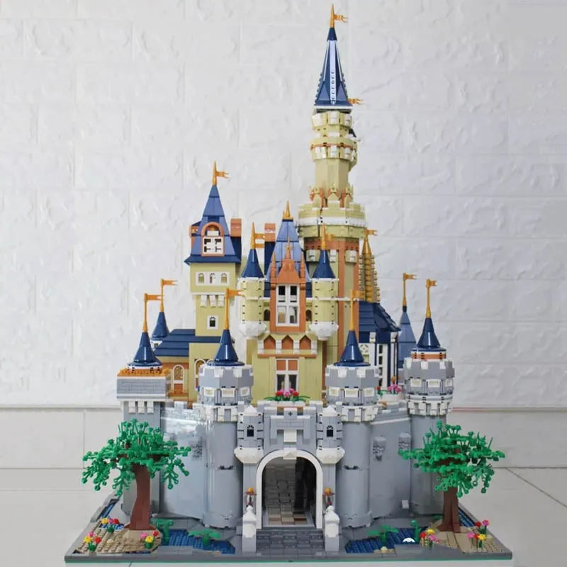 Building Blocks Expert Creator Girl Princess MOC Paradise Castle Bricks Toy Construction Set Toys - 27
