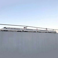 Thumbnail for Building Blocks Tech Motorized Railway RC High - Speed CRH2 Train Bricks Toy - 13