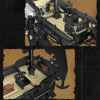 Thumbnail for Building Blocks Pirate Of Caribbean MOC The Black Pearl Bricks Toys - 5