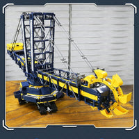 Thumbnail for Building Blocks Motorized RC Bucket Wheel Excavator Bricks Toy 17006 EU Construction Set Toys - 16