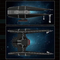 Thumbnail for Building Blocks Star Wars UCS MOC Kylo Ren Tie Fighter Bricks Toy EU Construction Set Toys - 8