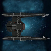 Thumbnail for Building Blocks Star Wars UCS MOC Kylo Ren Tie Fighter Bricks Toy EU Construction Set Toys - 6
