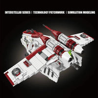 Thumbnail for Building Blocks MOC Star Wars UCS Republic Gunship Cruiser Bricks Toy - 6