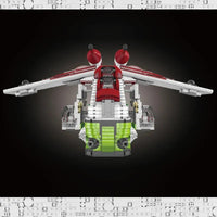 Thumbnail for Building Blocks Star Wars UCS MOC Republic Gunship Cruiser Bricks Toys - 10