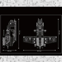Thumbnail for Building Blocks MOC Star Wars UCS Republic Gunship Cruiser Bricks Toy Construction Set Toys - 9