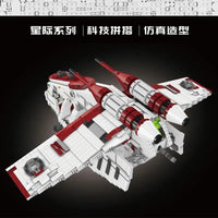 Thumbnail for Building Blocks Star Wars UCS MOC Republic Gunship Cruiser Bricks Toys - 7