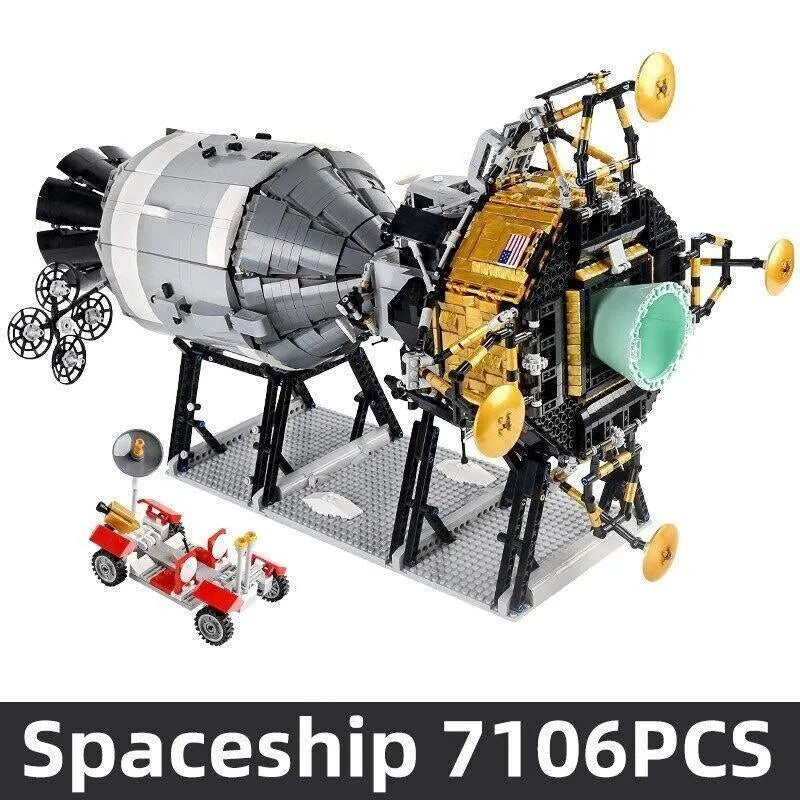 Building Blocks MOC UCS Apollo 11 Spacecraft Lunar Landing Bricks Toy 21006 - 1