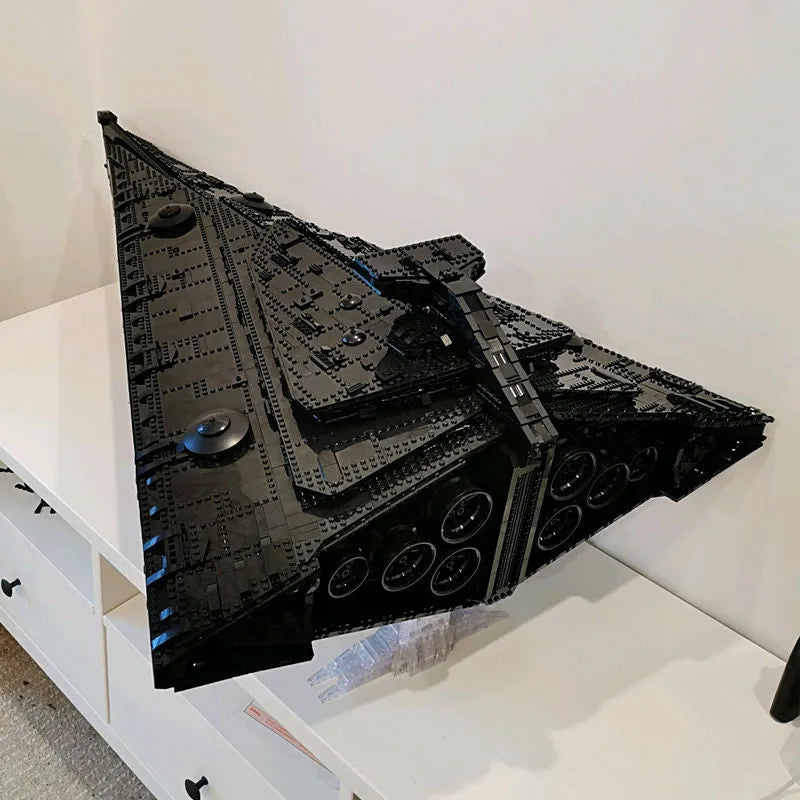 Building Blocks Star Wars MOC Eclipse Class Dreadnought Bricks Toy - 12
