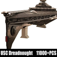 Thumbnail for Building Blocks Star Wars MOC Eclipse Class Dreadnought Bricks Toy Construction Set Toys - 2