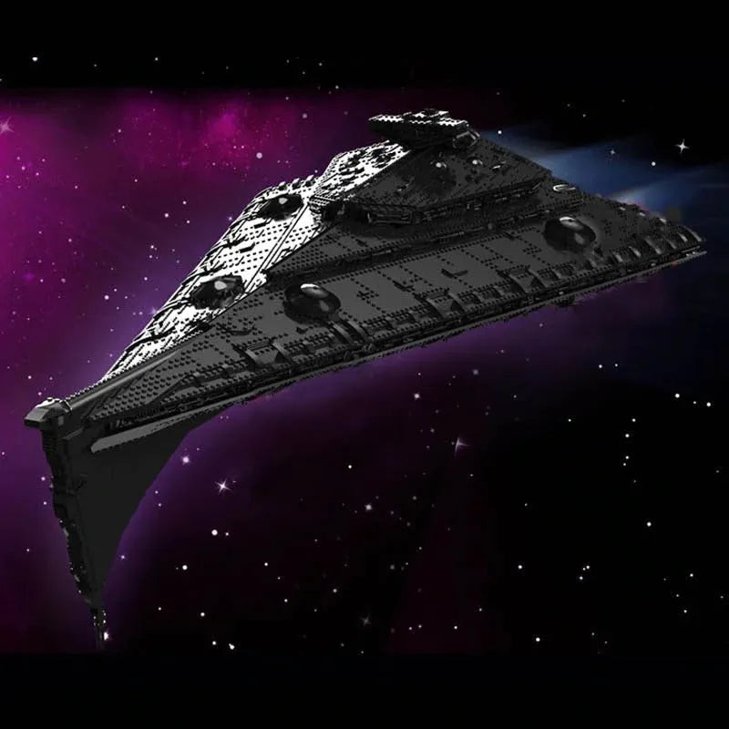 Building Blocks Star Wars MOC Eclipse Class Dreadnought Bricks Toy - 3