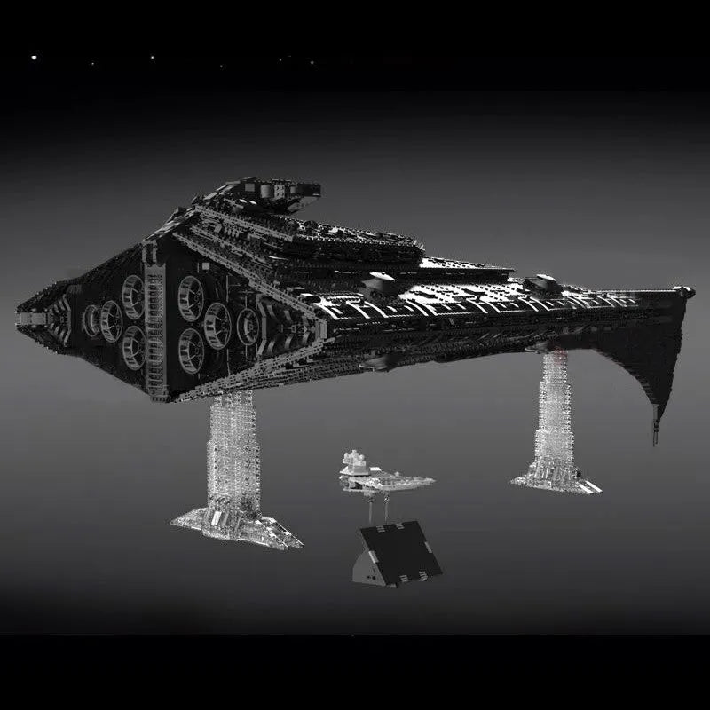 Building Blocks Star Wars MOC Eclipse Class Dreadnought Bricks Toy Construction Set Toys - 5