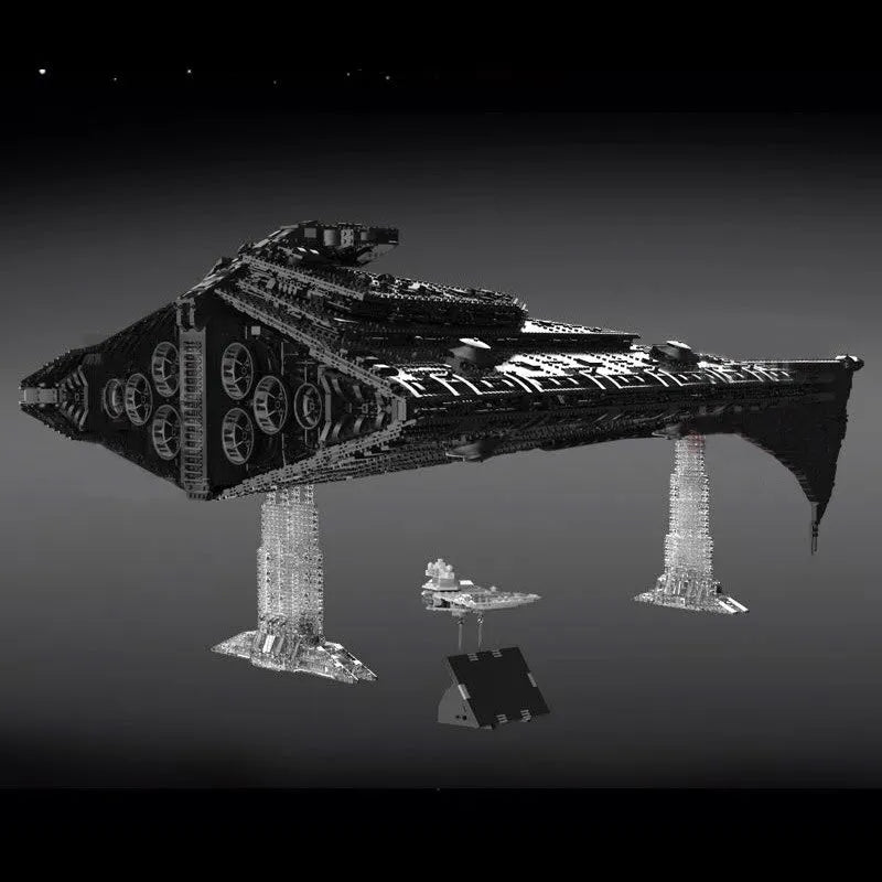 Building Blocks Star Wars MOC Eclipse Class Dreadnought Bricks Toy - 5