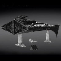 Thumbnail for Building Blocks Star Wars MOC Eclipse Class Dreadnought Bricks Toy Construction Set Toys - 5
