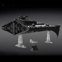Thumbnail for Building Blocks Star Wars MOC Eclipse Class Dreadnought Bricks Toy - 5