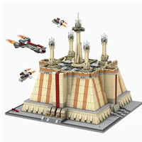 Thumbnail for Building Blocks MOC Star Wars UCS The Jedi Temple Bricks Toys EU - 2