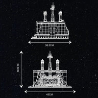 Thumbnail for Building Blocks Star Wars MOC UCS Jedi Temple Bricks Toy 21036 - 6