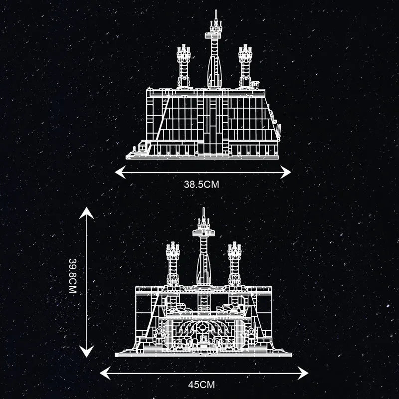 Building Blocks MOC Star Wars UCS The Jedi Temple Bricks Toys EU - 6