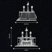 Thumbnail for Building Blocks MOC Star Wars UCS The Jedi Temple Bricks Toys EU - 6