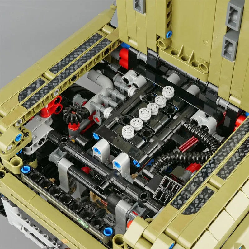 Tech Off-Road AWD MOC Land Rover Defender Bricks