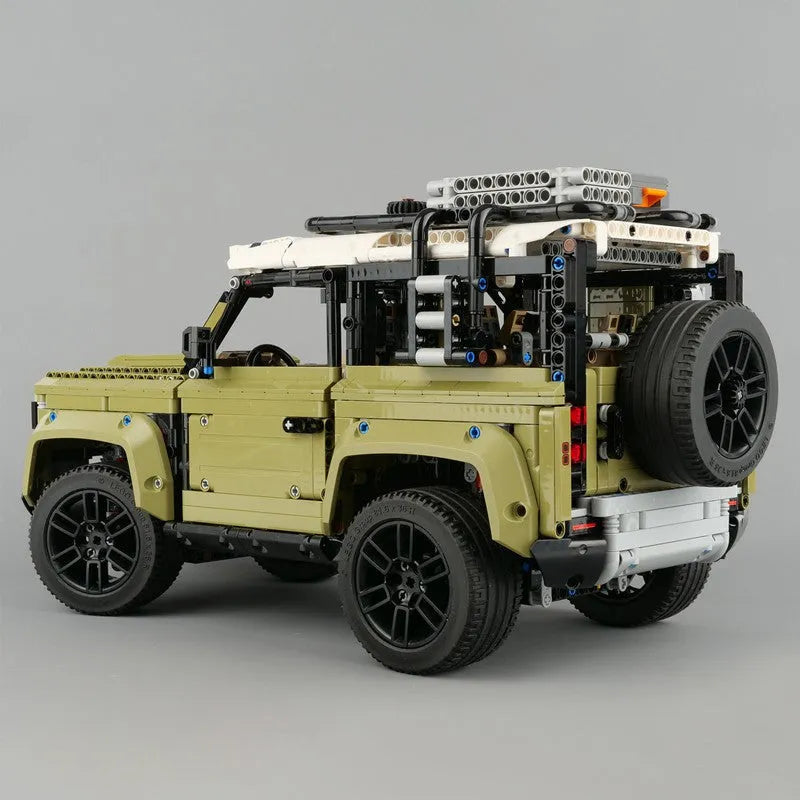 Building Blocks Tech Off - Road AWD MOC Land Rover Defender Bricks Toys - 3