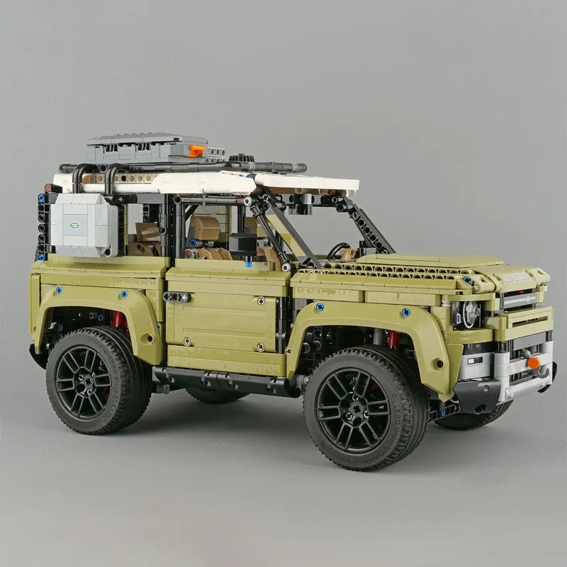 Building Blocks Tech Off - Road AWD MOC Land Rover Defender Bricks Toys - 19
