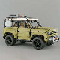 Thumbnail for Building Blocks Tech Off - Road AWD MOC Land Rover Defender Bricks Toys - 19