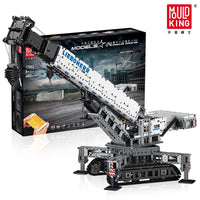 Thumbnail for Building Blocks Tech MOC Liebherr RC APP Crawler Crane Bricks Toys - 5