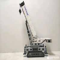 Thumbnail for Building Blocks Tech MOC Liebherr RC APP Crawler Crane Bricks Toys - 14