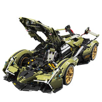 Thumbnail for Building Blocks Tech MOC Lambo V12 Vision GT Racing Car Bricks Toys EU - 5