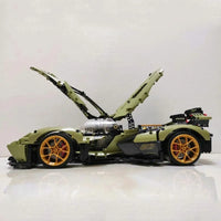 Thumbnail for Building Blocks Tech MOC Lambo V12 Vision GT Racing Car Bricks Toys EU - 12