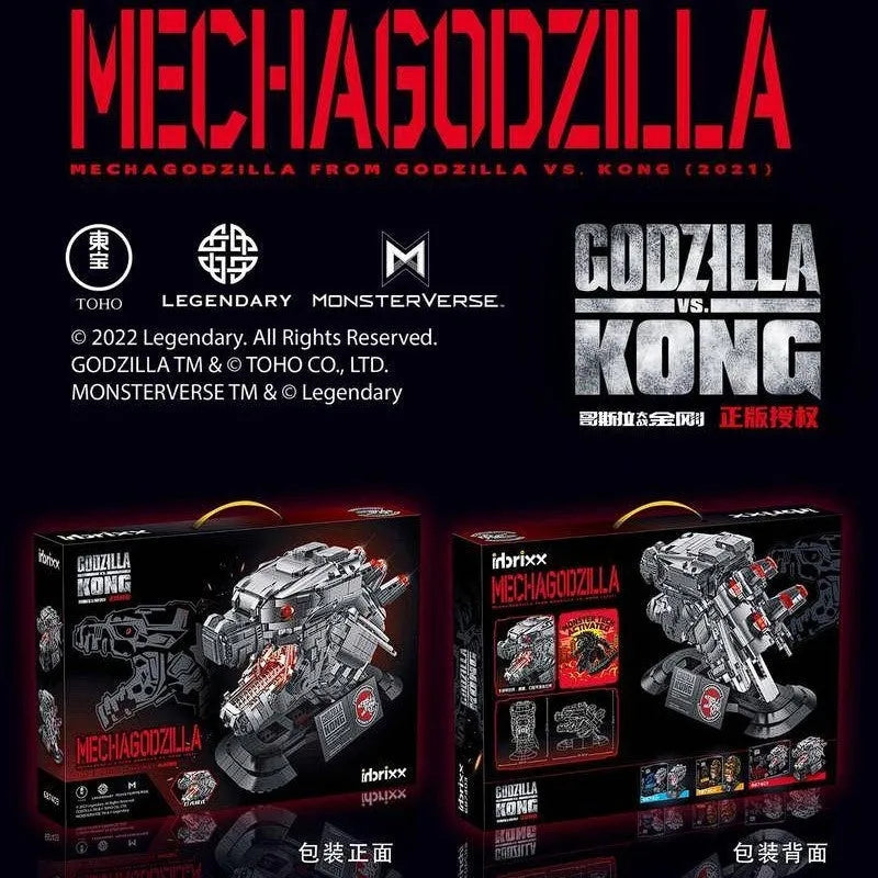 Building Blocks MOC Ideas Experts King Kong Head Mecha Bricks Toy - 5