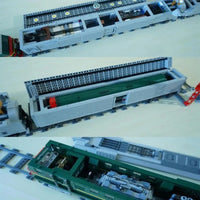 Thumbnail for Building Blocks Military WW2 Missile Train SS-24 Heavy Railway Bricks Toy Construction Set Toys - 14