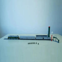 Thumbnail for Building Blocks Military WW2 Missile Train SS-24 Heavy Railway Bricks Toy Construction Set Toys - 13