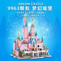 Thumbnail for Building Blocks Creators Expert Girls Princess Dream Castle Bricks Toy EU - 11