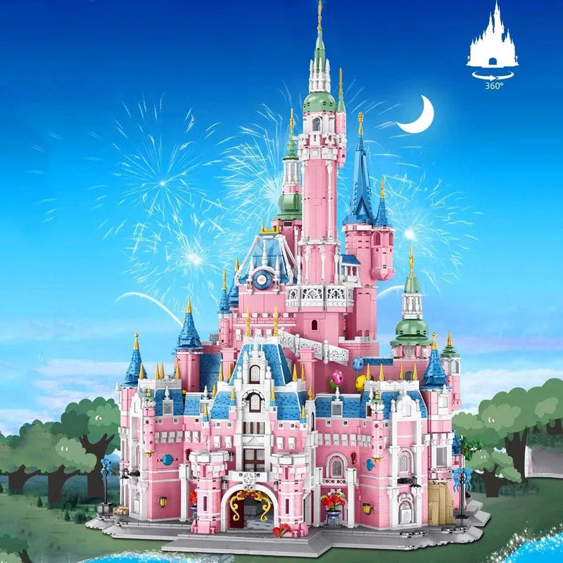 Building Blocks Creator Girl Expert Princess MOC Dream Castle Bricks Toy Construction Set Toys - 2
