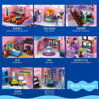 Thumbnail for Building Blocks Creators Expert Girls Princess Dream Castle Bricks Toy EU - 5