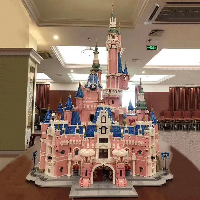 Building Blocks Creator Girl Expert Princess MOC Dream Castle Bricks Toy - 7