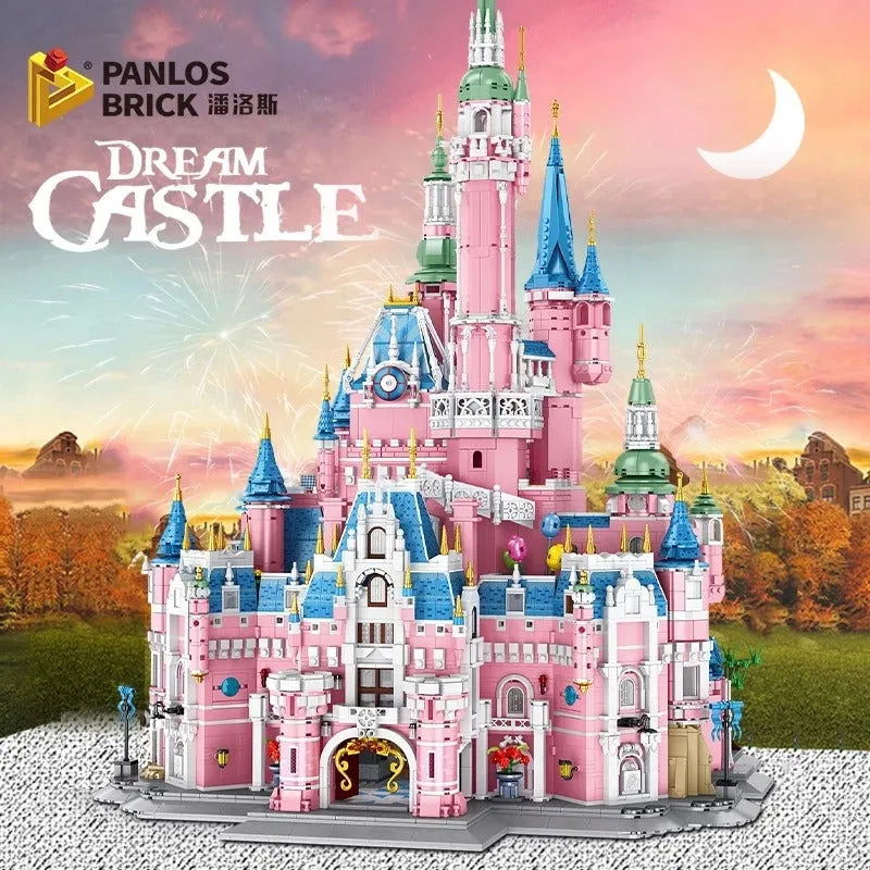 Building Blocks Creator Girl Expert Princess MOC Dream Castle Bricks Toy - 15