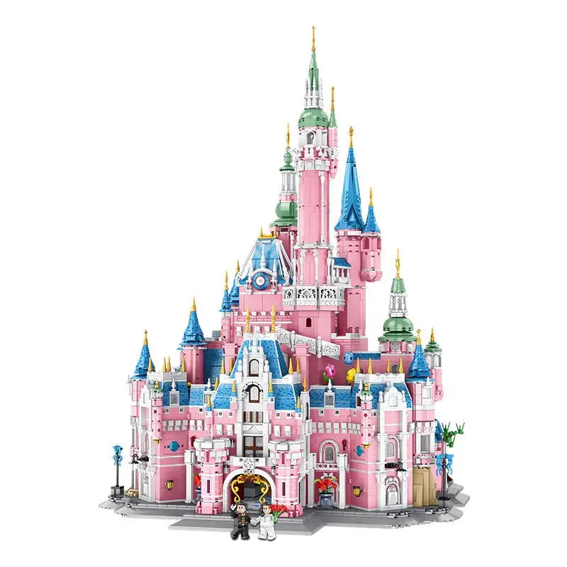 Building Blocks Creator Girl Expert Princess MOC Dream Castle Bricks Toy - 3