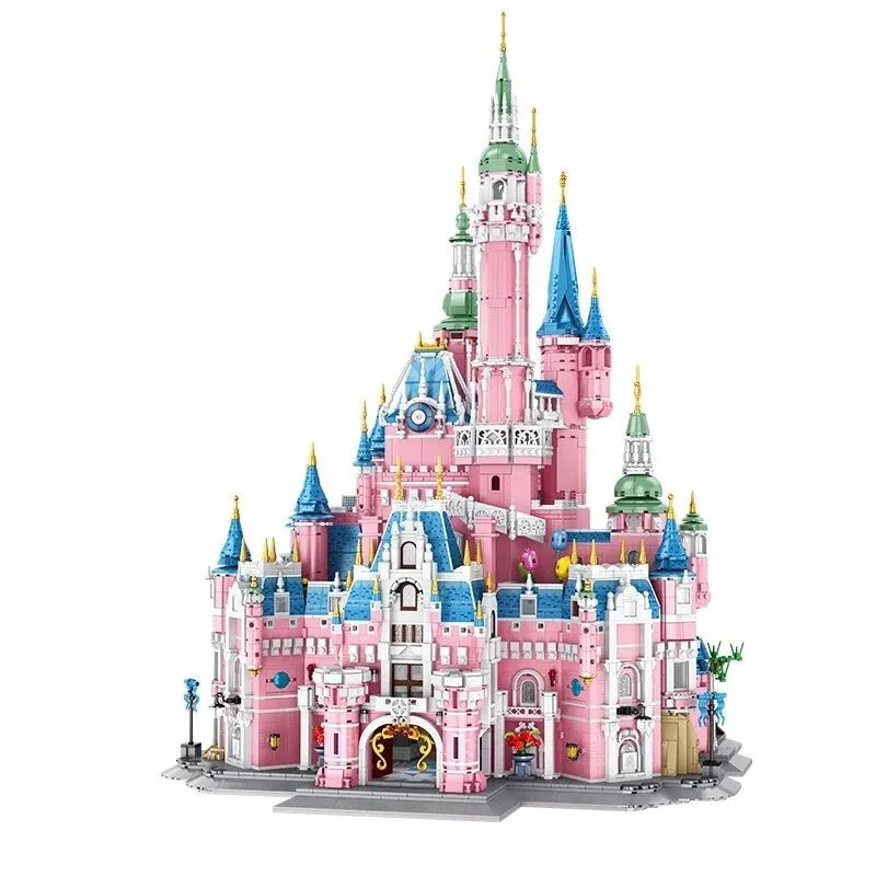 Building Blocks Creator Girl Expert Princess MOC Dream Castle Bricks Toy - 14
