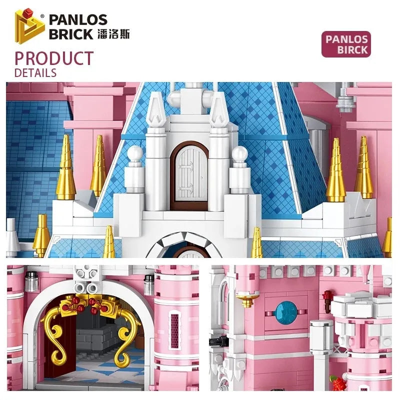 Building Blocks Creator Girl Expert Princess MOC Dream Castle Bricks Toy Construction Set Toys - 12