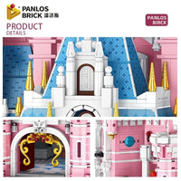 Thumbnail for Building Blocks Creator Girl Expert Princess MOC Dream Castle Bricks Toy - 12