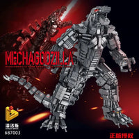 Thumbnail for Building Blocks Creator Movie Expert MOC Mecha Godzilla Bricks Toys - 2