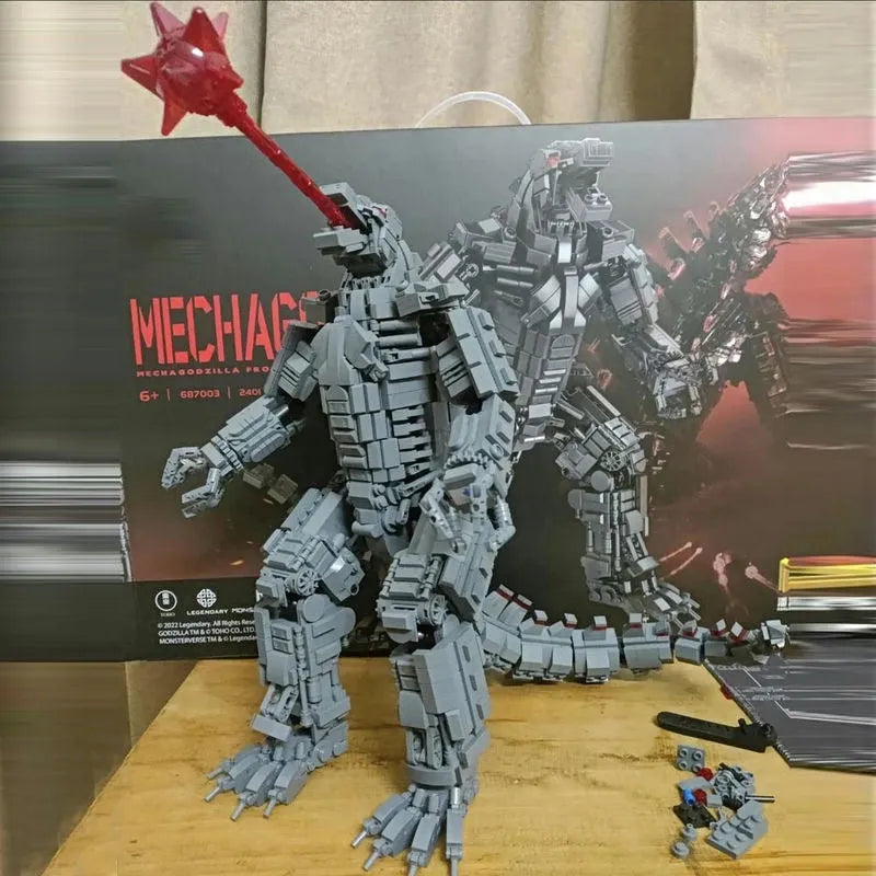 Building Blocks Creator Movie Expert MOC Mecha Godzilla Bricks Toys - 8