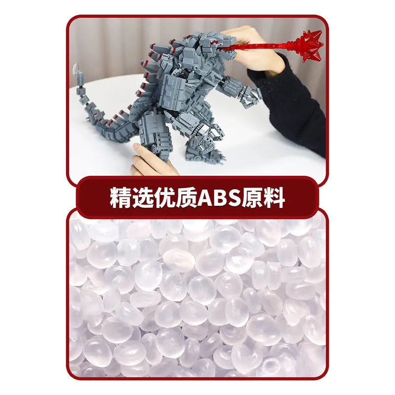 Building Blocks Creator Movie Expert MOC Mecha Godzilla Bricks Toys - 6